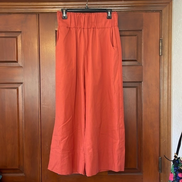KOURT pull on wide leg pants size L - Picture 1 of 6